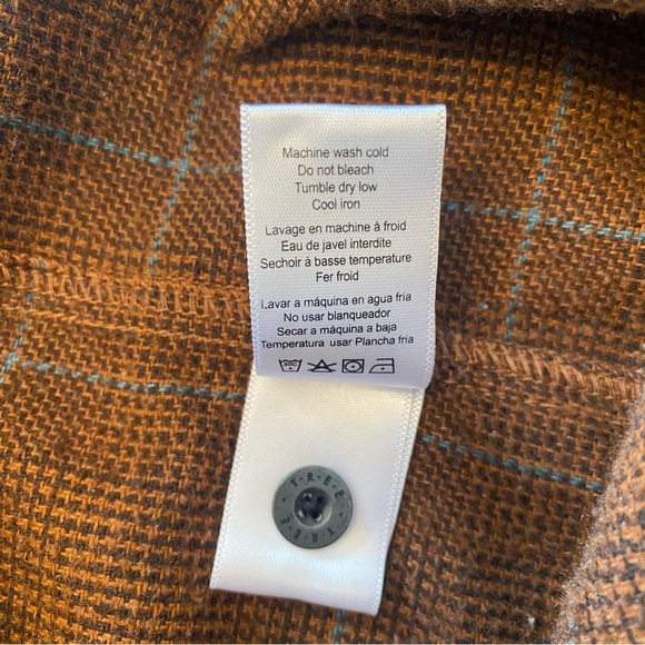 Hippy Tree Men’s XL Brown Plaid Flannel Button Down - Picture 9 of 10